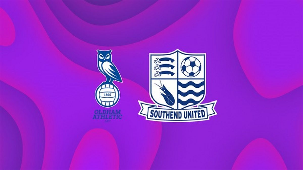 jim_weems's tweet card. National League play-off final coverage of Oldham Athletic v Southend Utd (3pm). UK only.