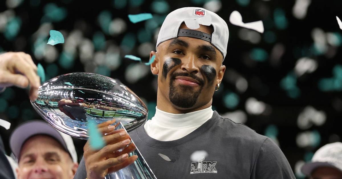 BET's tweet card. The MVP of Super Bowl LIX is looking to cement his legacy as one of the all-time great QBs.