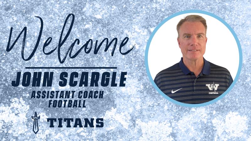 WC_Titans's tweet card. NEW WILMINGTON, Pa.--The Westminster College football program and head coach Scott Benzel have recently announced that John Scargle will join the Titans' staff this fall.