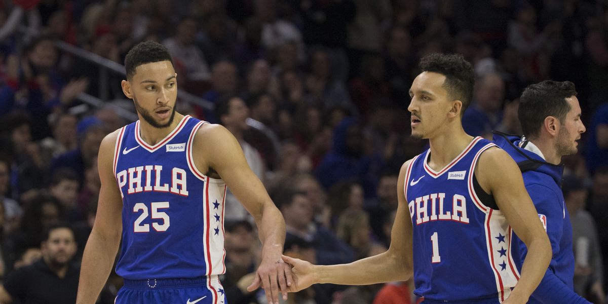ptknicksblog's tweet card. Would you rather them bring Shamet back or take a chance on Simmons?