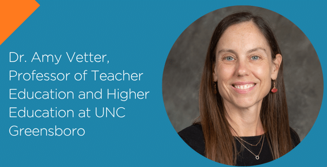 UNCGResearch's tweet card. North Carolina Humanities has awarded a 2025 summer Fellowship to Dr. Amy Vetter, Professor at UNC Greensboro for her research project “The Writing Lives of Teens.” This research project explores...