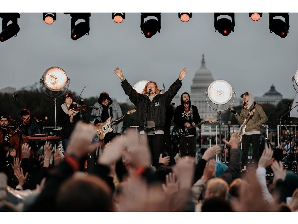 natnewswatch's tweet card. Christian nationalist MAGA influencer concert going ahead in Charlottetown during Pride week...