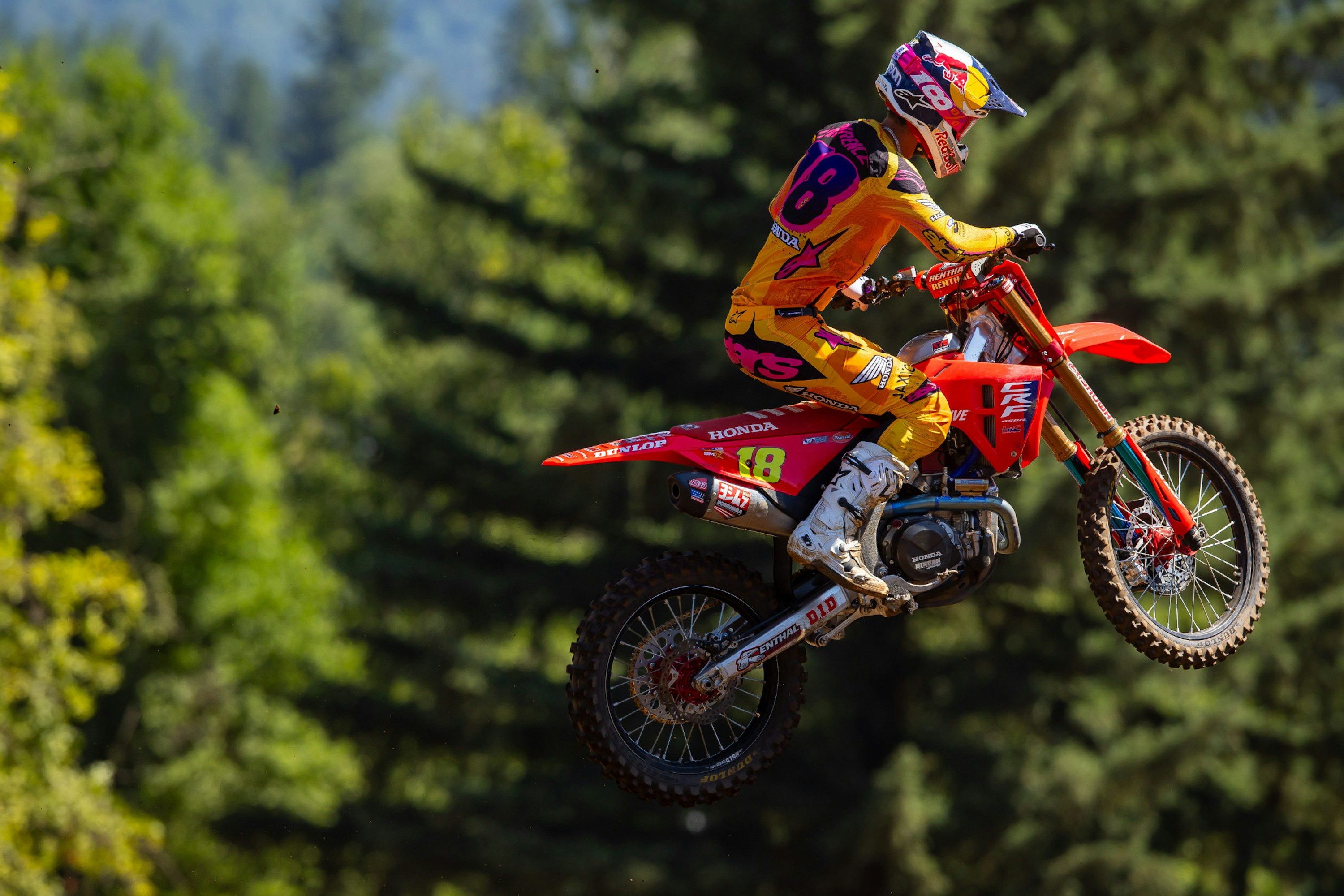 racerxonline's tweet card. How many 450 Pro Motocross wins does Jett Lawrence have? How many races has he lost?