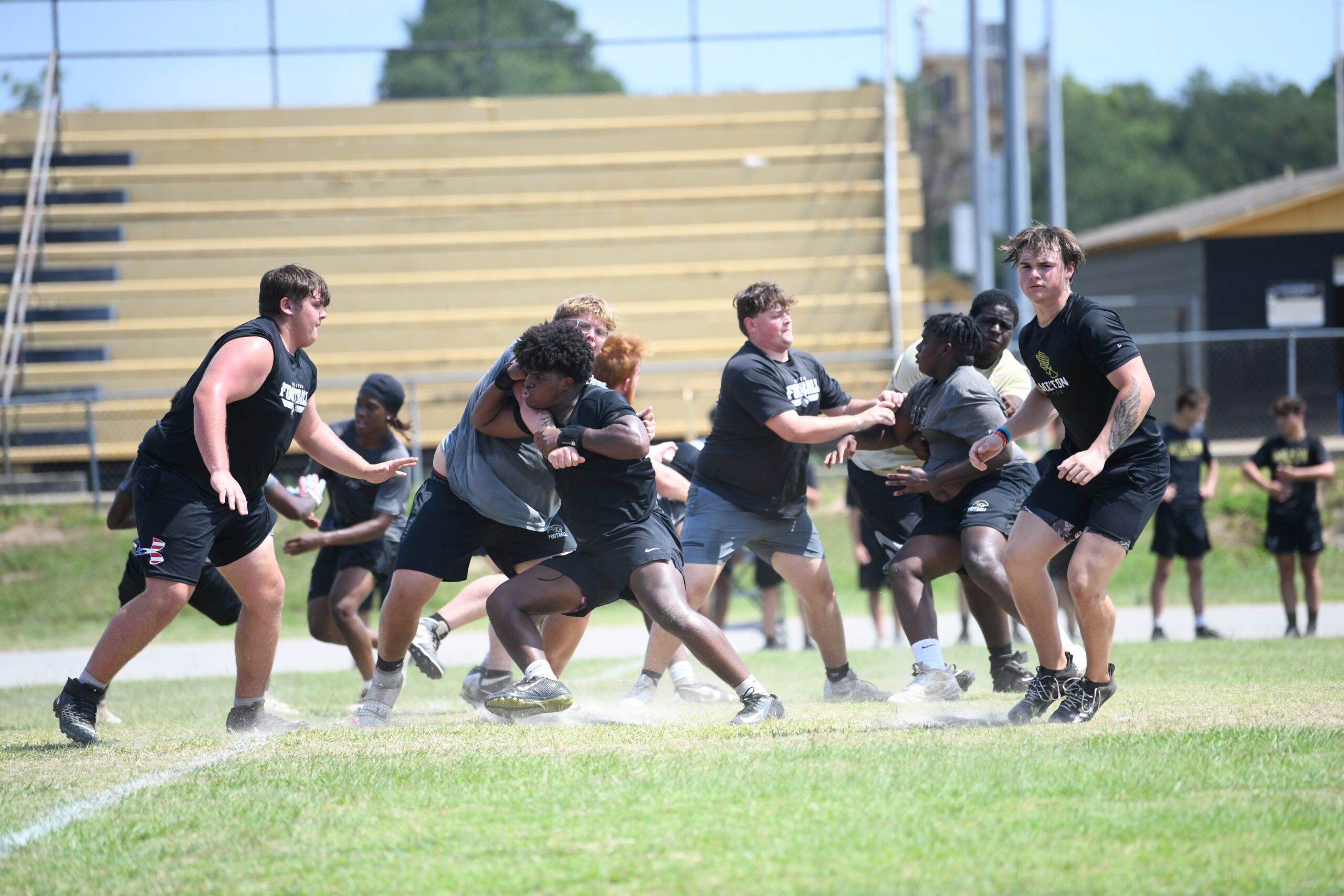 srpressgazette's tweet card. Milton’s football team wrapped up summer feeling good about the way things are going for a program aiming to flip the script in a big way in 2025.