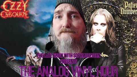 sophmorejohn's tweet card. Today The Analog Vinyl Hour pays its respect to the master of Metal on his day of passing by listening to " Bark at the moon" and his final album "Patient Number 9" ___________________________________