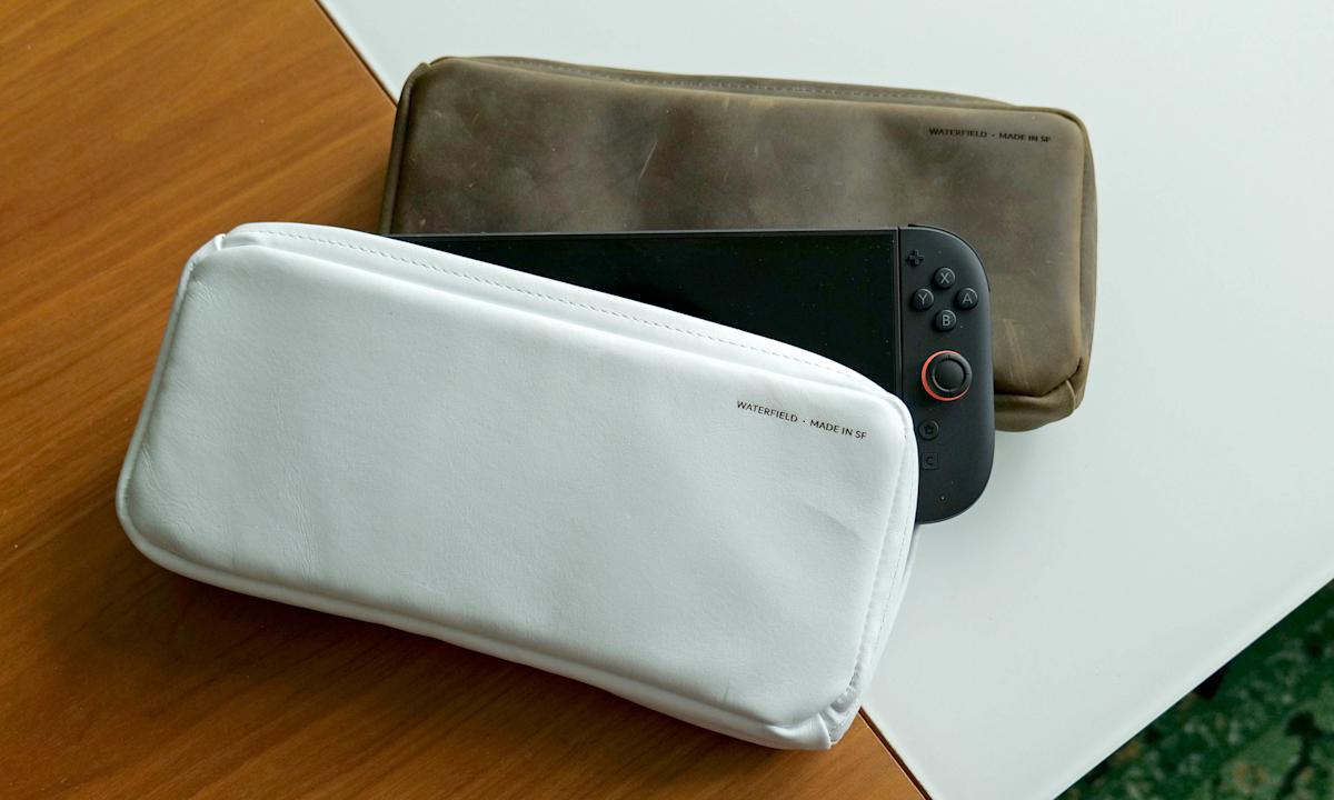 engadget's tweet card. While it's not the most rugged or durable travel companion, Waterfield's Magnetic Case might be the most luxurious way to travel with your Switch 2.