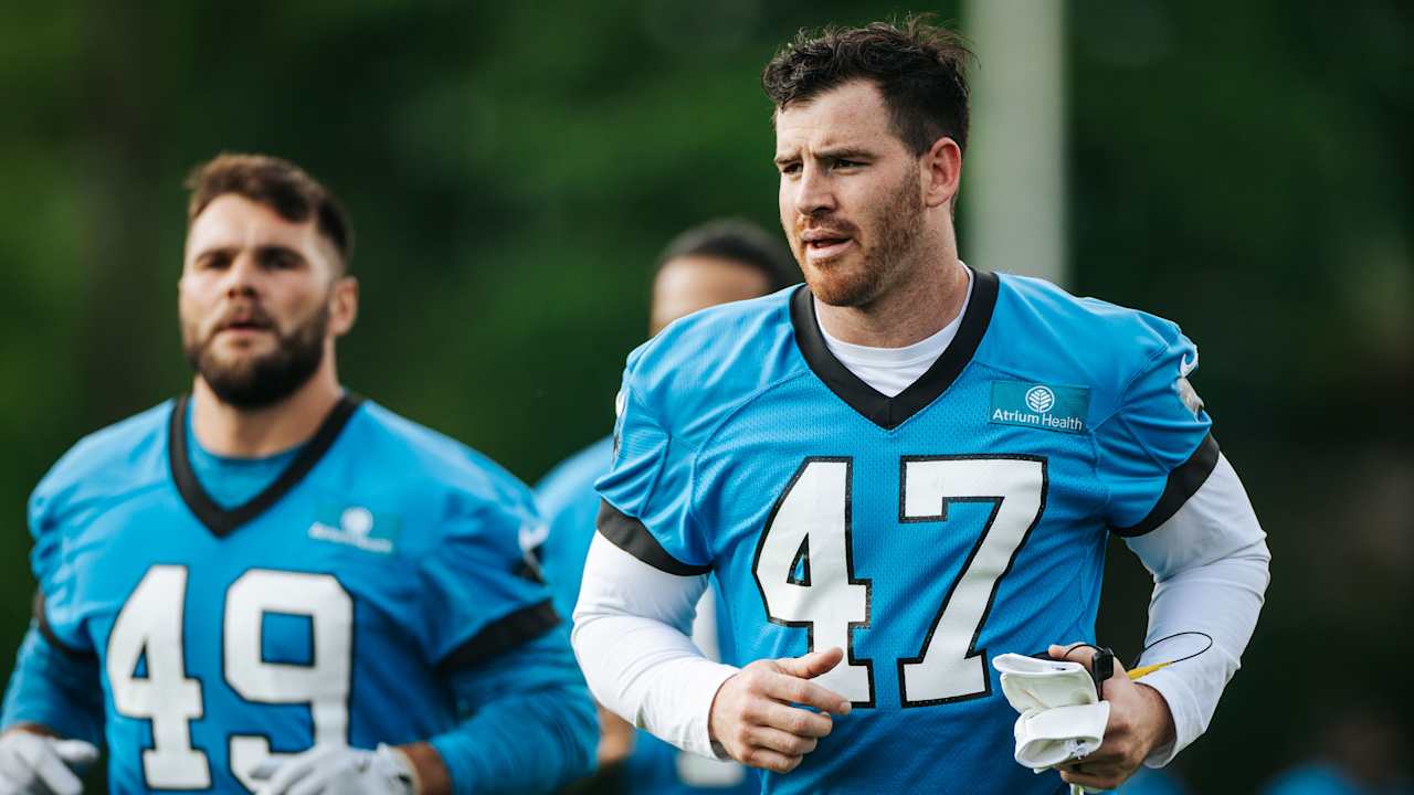 Panthers's tweet card. The veteran linebacker continued to experience concussion symptoms, after missing the final two games of last season.
