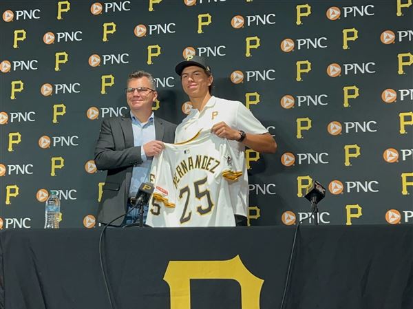 PGSportsNow's tweet card. On Tuesday, the Pirates announced they had signed first-round draft pick Seth Hernandez. Hernandez, a right-hander from Corona High School in California,...