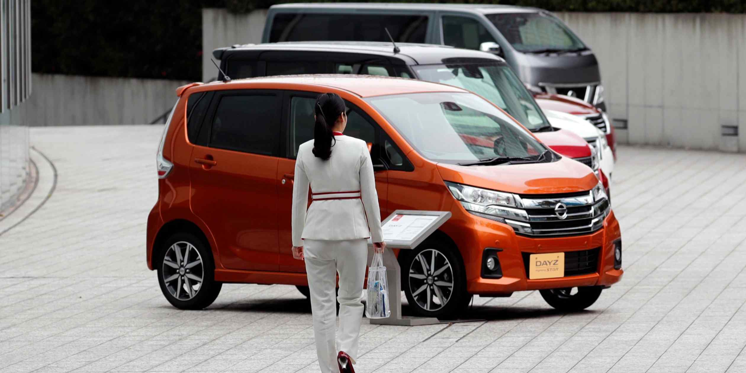 NikkeiAsia's tweet card. Despite praise for performance and design, lack of new models deters drivers from buying