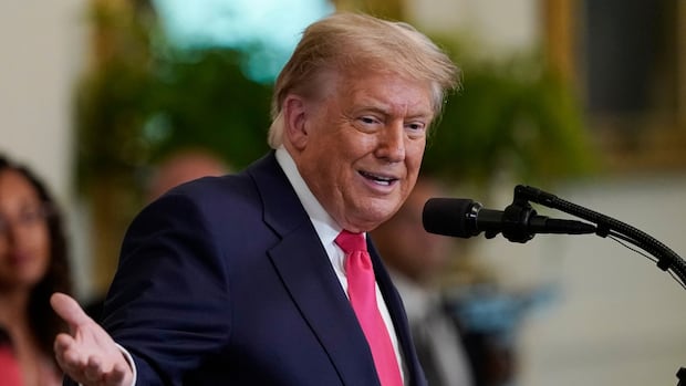 LoopEmma's tweet card. U.S. President Donald Trump says he's ending all trade discussions with Canada to hit back at Ottawa for slapping a tax on web giants — and he wants it removed before negotiations can begin again.