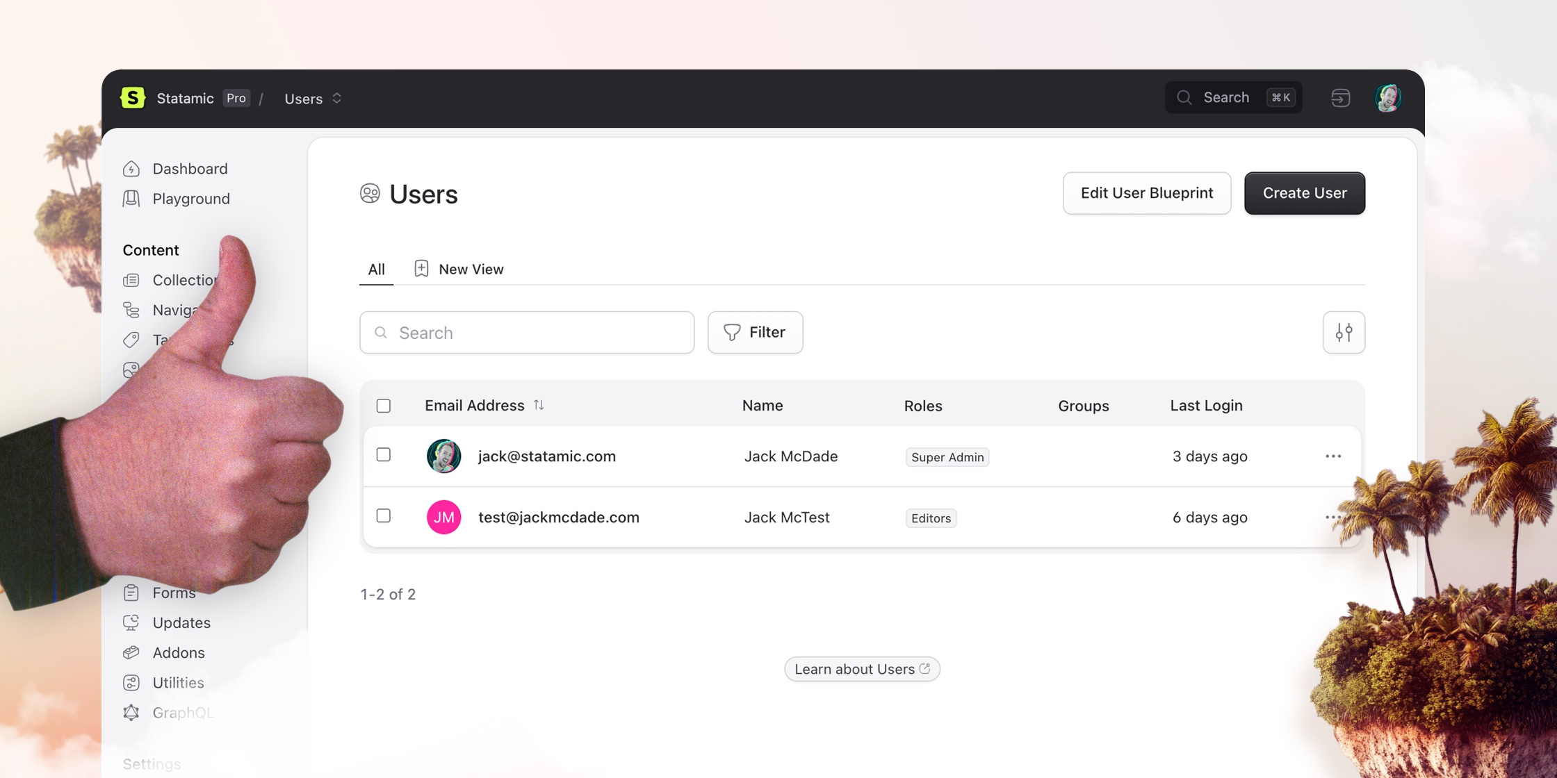 statamic's tweet card. Statamic 6 Sneak Peek