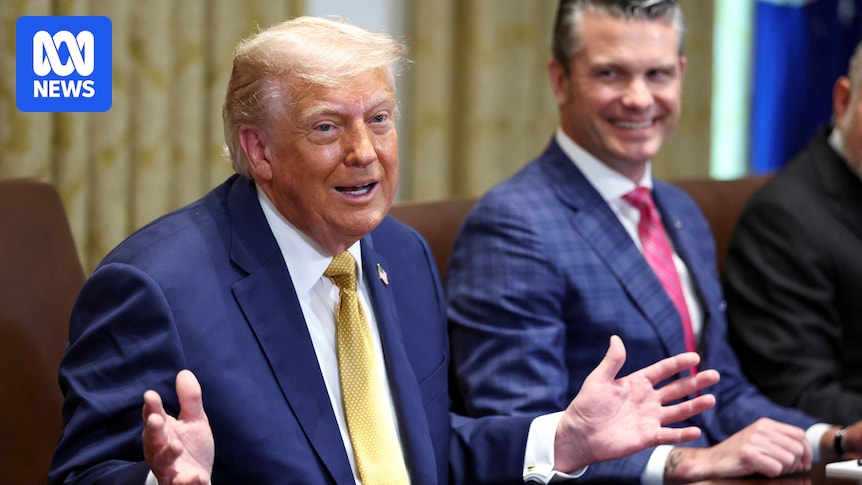 DavidPocock's tweet card. Donald Trump flags a possible 200 per cent tariff on pharmaceuticals — one of Australia's biggest exports to the US — and says copper could be hit with a 50 per cent levy.