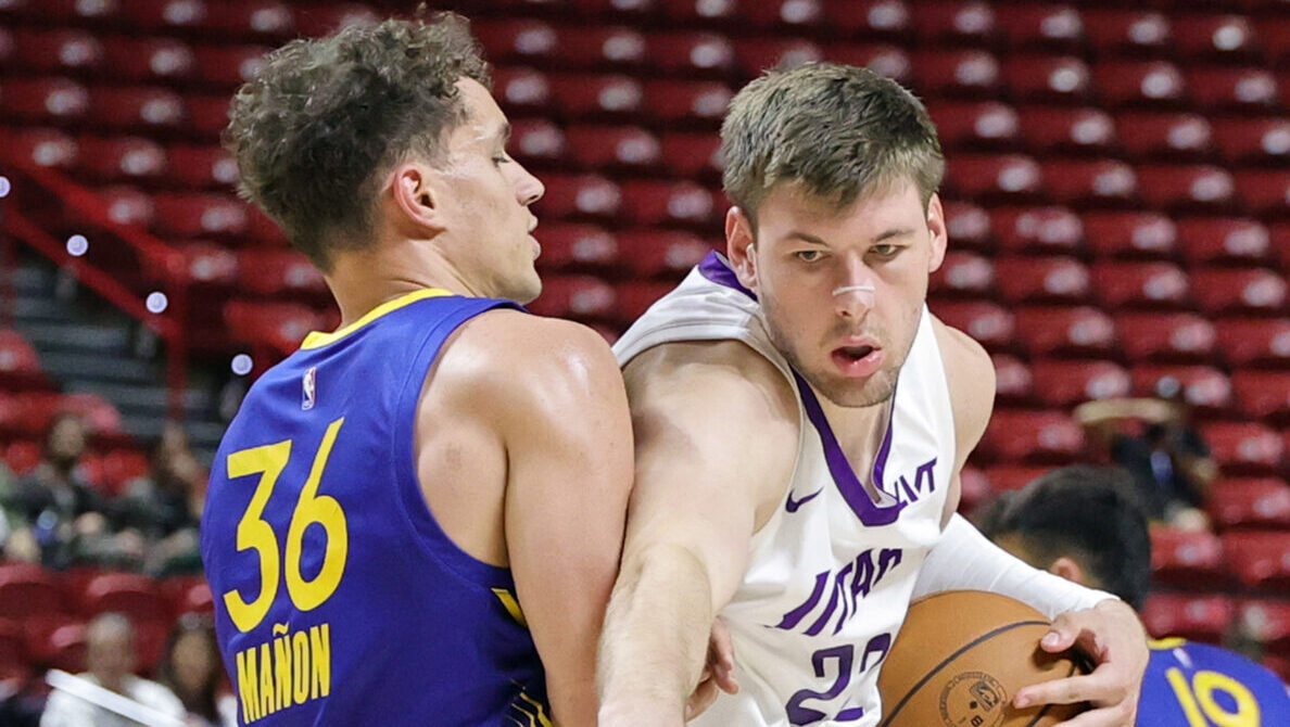 kslsports's tweet card. Utah Jazz big man Kyle Filipowski earned Most Valuable Player honors for his performances in the 2025 NBA Las Vegas Summer League.