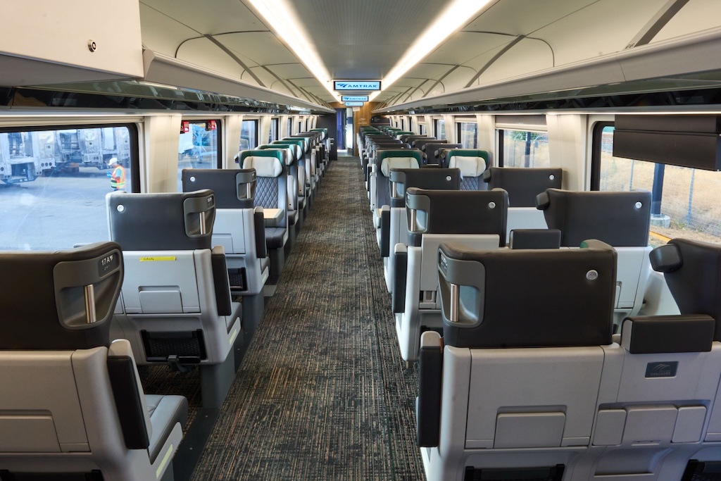 ThunderWolf08's tweet card. SACRAMENTO, Calif. — Amtrak today shared photos of the first Airo train set being prepared to leave the Siemens assembly plant in Sacramento. The set will head to MxV Rail in Pueblo, Colo., for...