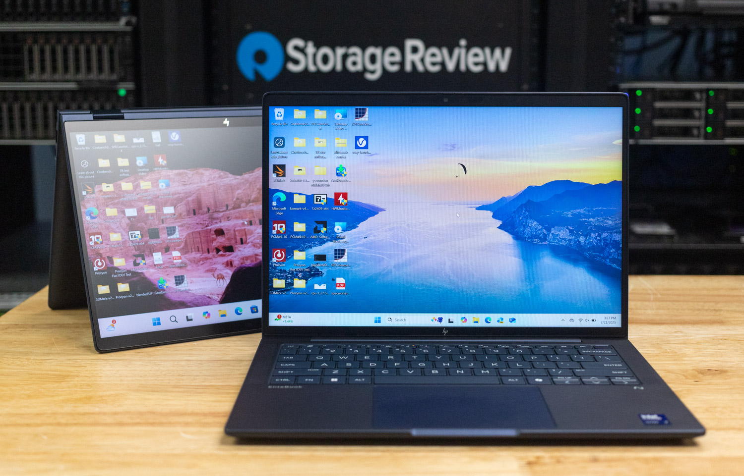 storagereview's tweet card. HP’s EliteBook X G1i and Flip G1i offer AI features, enterprise security, and exceptional battery life for business users on the go.