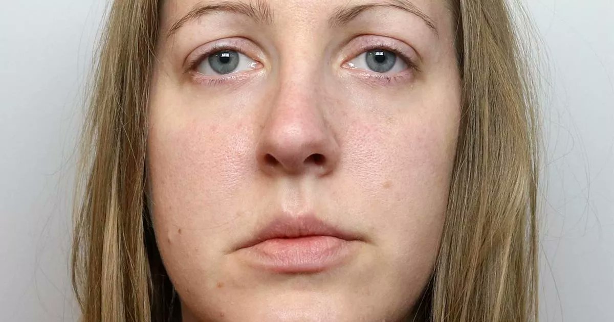 Prison_Screw's tweet card. Lucy Letby, 35, is serving 15 whole life sentences for murdering seven babies and attempting to murder seven more while working as a neonatal nurse at the Countess of Chester Hospital