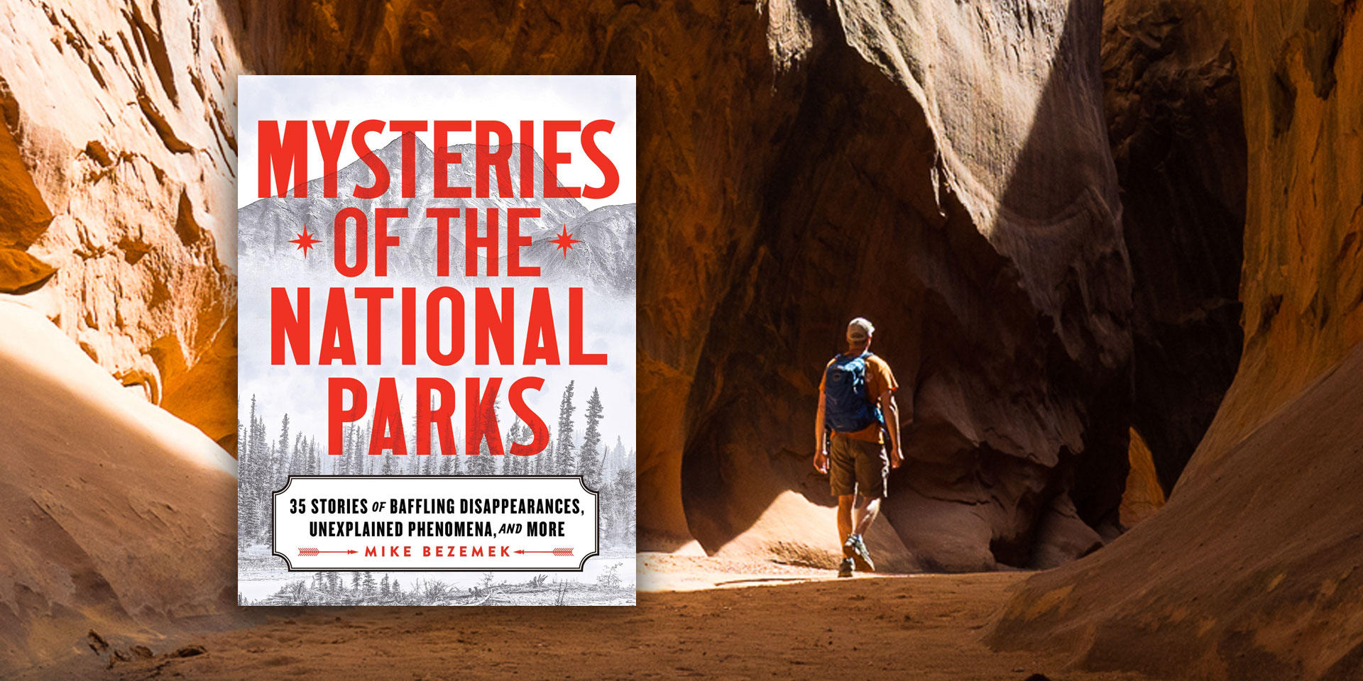 WashUAlumni's tweet card. Alumnus Mike Bezemek has turned a lifelong love of the outdoors into an enterprising writing career. His latest nonfiction book, Mysteries of the National Parks, is a thrilling read and a reminder to...