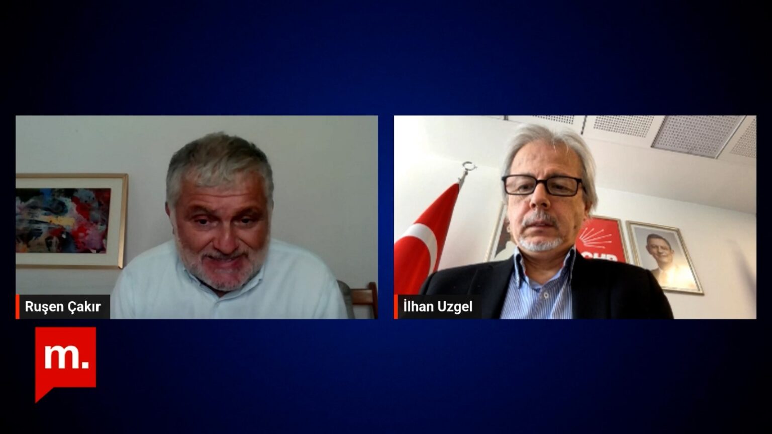 medyascope's tweet card. CHP Dış Politika Koordinatörü Prof. Dr. İlhan Uzgel, yeni çözüm sürecine ilişkin konuştu.