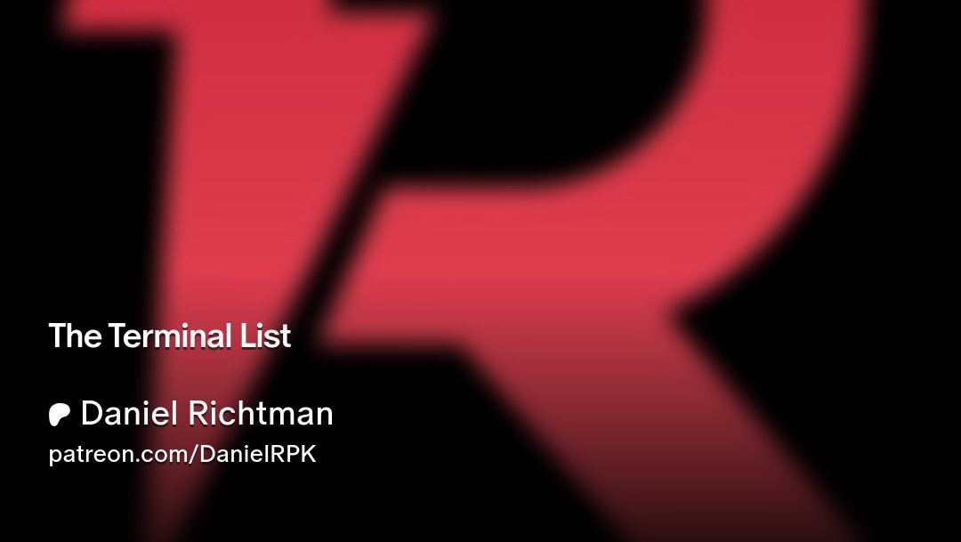 DanielRPK's tweet card. Get more from Daniel Richtman on Patreon