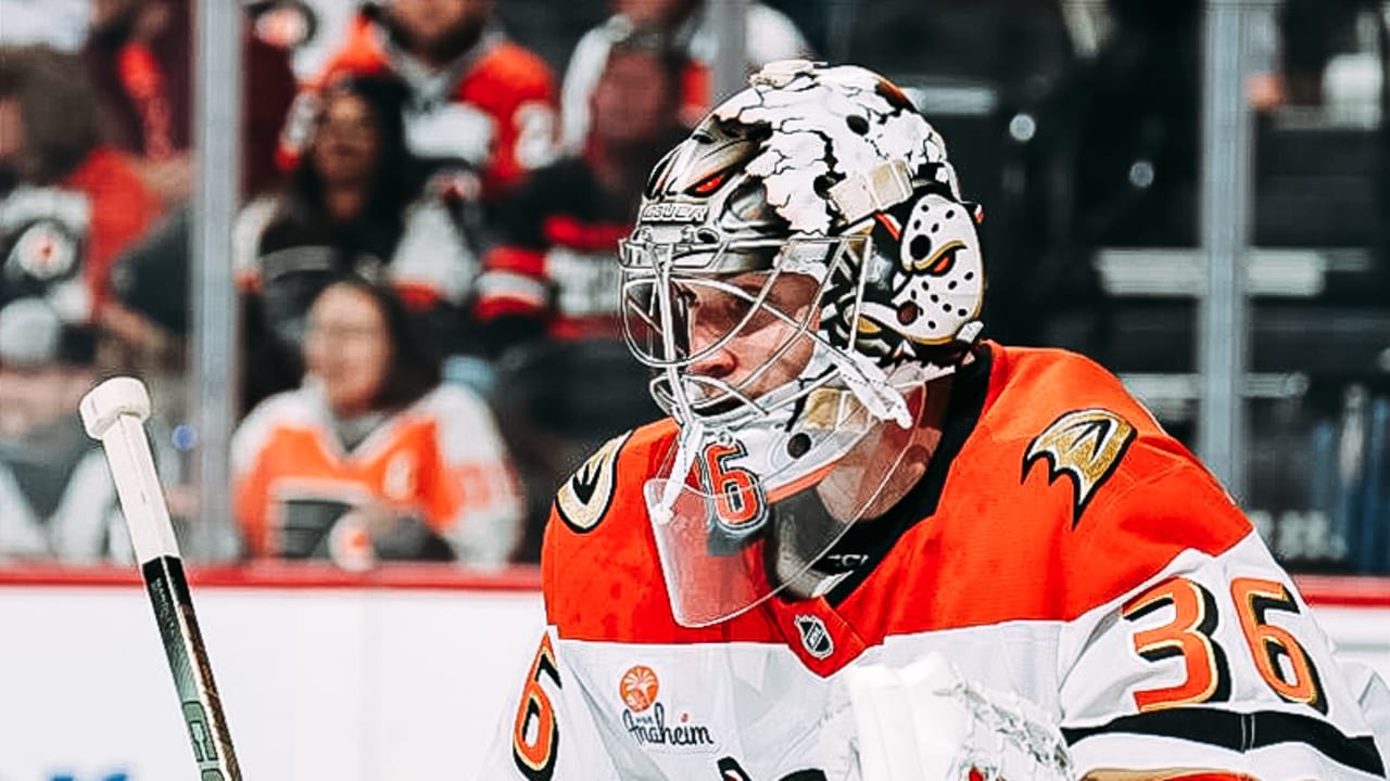 JonathanDMillsy's tweet card. Detroit acquired 31-year-old goalie in trade with Anaheim on Saturday