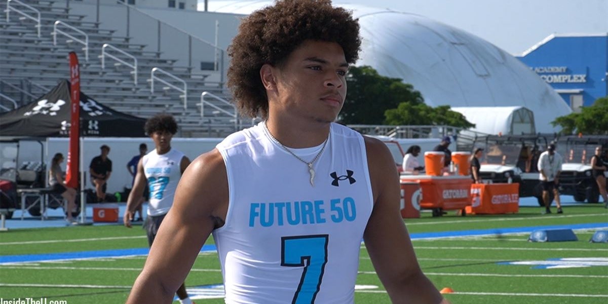 Noles247's tweet card. Fort Lauderdale (Fla.) St. Thomas Aquinas 2027 receiver Julius Jones has offers from coast to coast...
