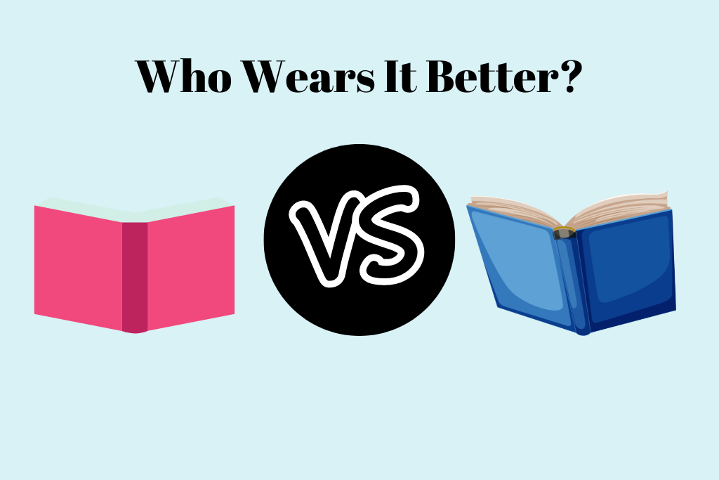 BlueMoodCafe1's tweet card. A fun look at different book covers for the same book based on geography or edition. Help me to choose Who Wears it Better in November 2024?