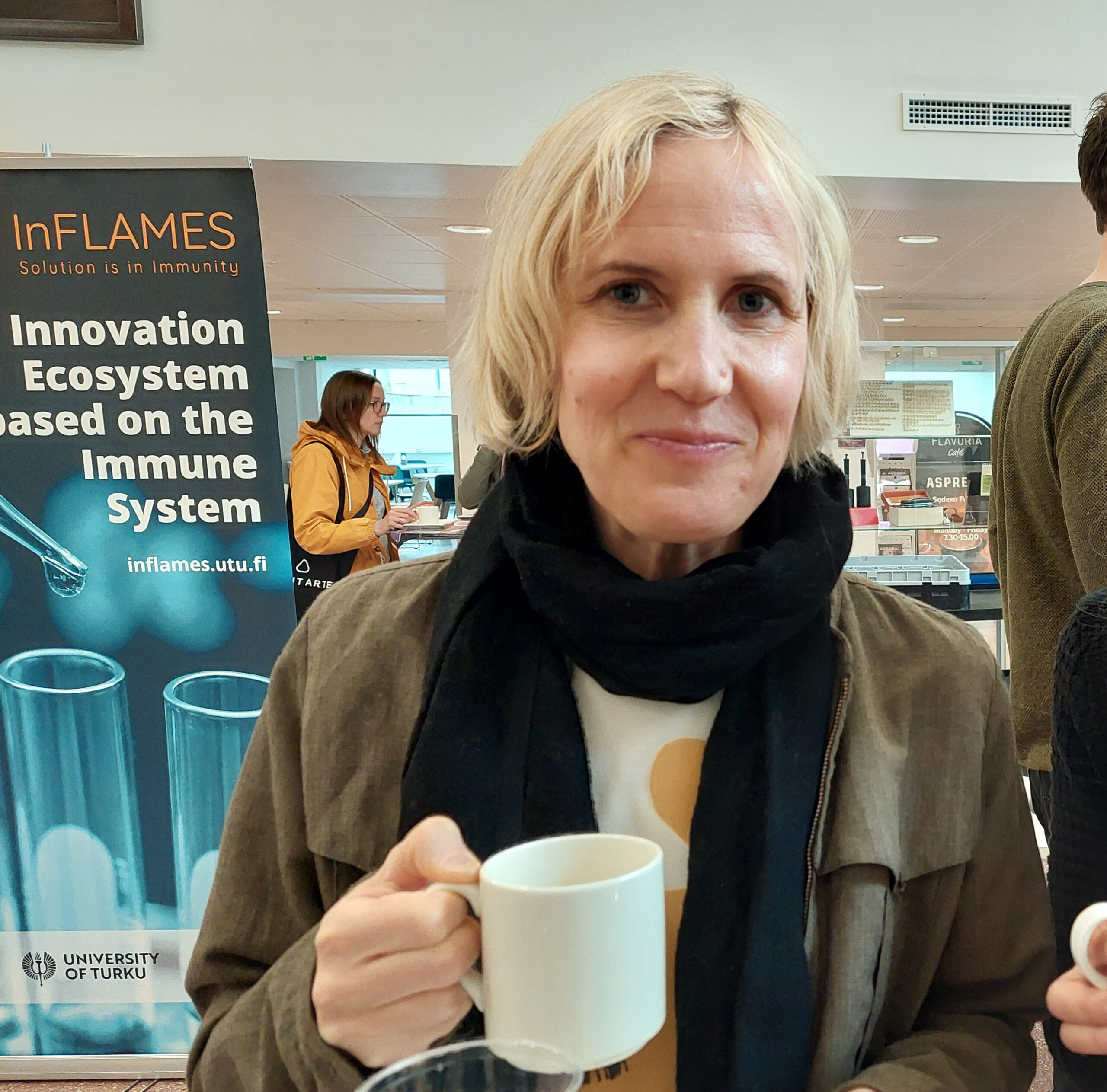 InFLAMES_Health's tweet card. Turun yliopiston biolääketieteen laitoksen erikoistutkija, dosentti Emilia Peuhu ja MediCityn erikoistutkija, InFLAMES-lippulaivan kliininen tutkija, lastentautiopin dosentti Vilhelmiina Parikka ovat...