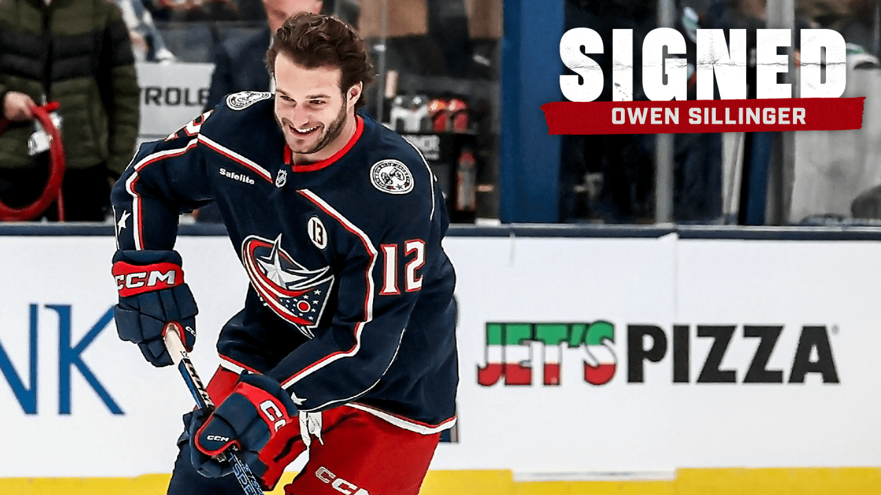 BlueJacketsPR's tweet card. Sillinger made his NHL debut this past season and has spent four seasons with Cleveland (AHL)