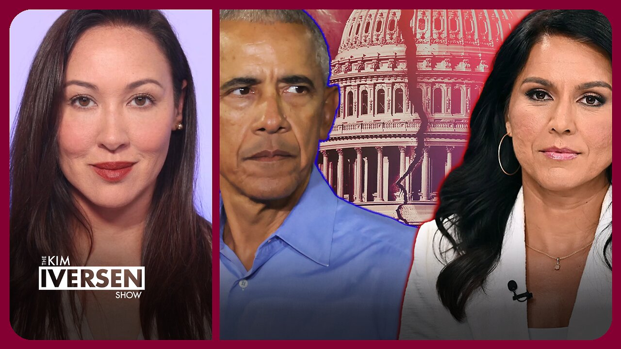 KimIversenShow's tweet card. The Kim Iversen Show LIVE | July 22, 2025 Tulsi Gabbard just released declassified documents exposing how Obama’s top intelligence officials orchestrated the Russiagate hoax to sabotage Donald Trump b