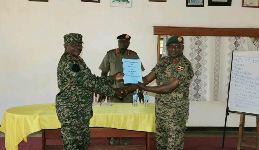 NileWires's tweet card. The Uganda Peoples’ Defence Forces (UPDF) 3 Infantry Division has paid tribute to the outgoing Division Operations and Training Officer (DOTO), Colonel James Barigye Rukundo, for his instrumental r…