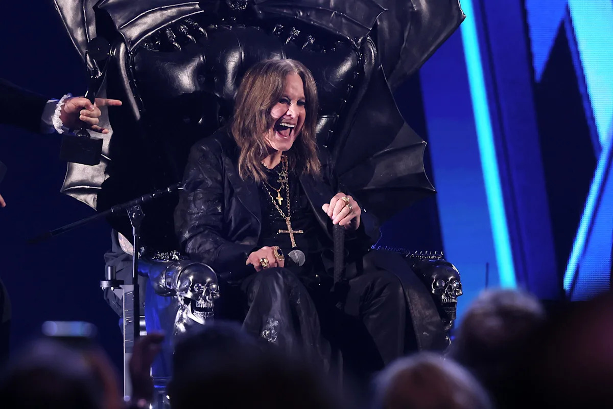 ThomasHBROOLYN's tweet card. The legendary late rocker Ozzy Osbourne was known for bizarre antics and wild acts, but his most infamous was biting off a dead bat's head in 1982.