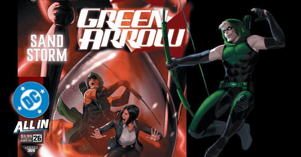 ComicWatchHQ's tweet card. Oliver searches for Star City's new archer in Green Arrow #25 on shelves & digital platforms on July 23, 2025 from #ChrisCondon #Montos @fxstudiocolor_ #HassanOtsmane-Elhaou & #DCCComics