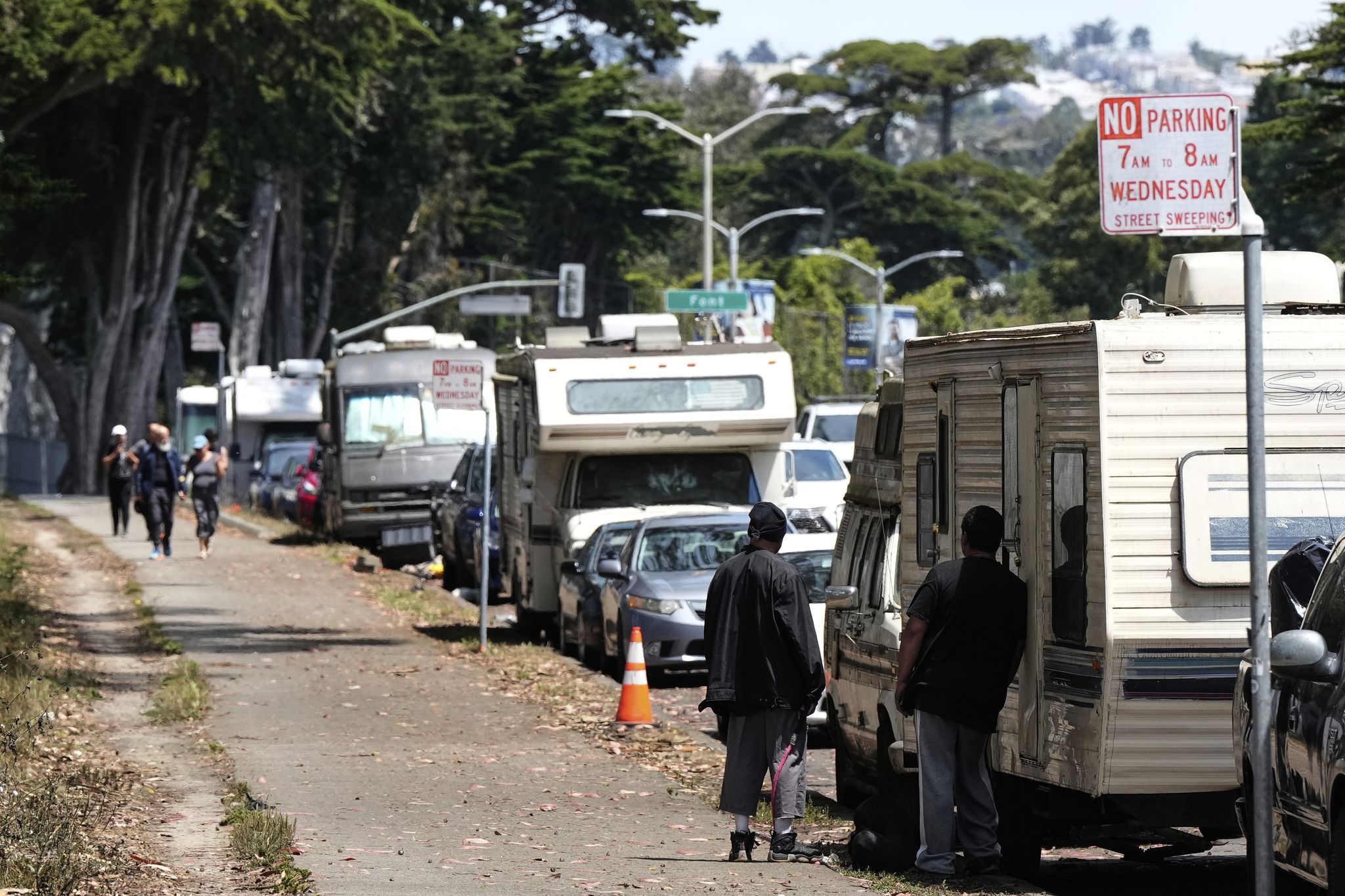 HoustonChron's tweet card. San Francisco is set to ban homeless people from living in RVs with a new citywide parking limit of two hours on large vehicles. The proposal by Mayor Daniel Lurie also calls for a new permit...