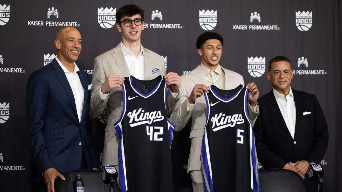 sacbee_news's tweet card. Two Kings were honored for their Summer League performances after leading Sacramento to the championship game.