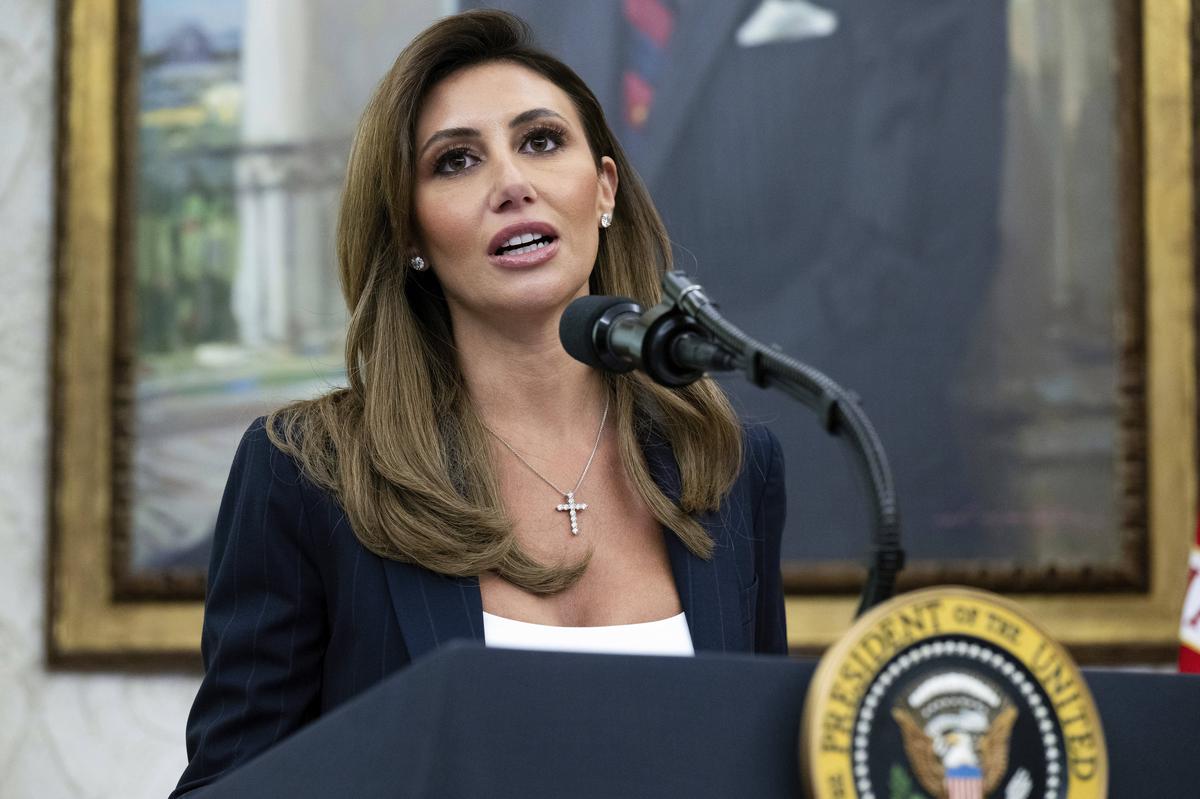 nj1015's tweet card. Alina Habba's brief time as New Jersey's U.S. attorney has ended, replaced by Desiree Leigh Grace, following controversy over high-profile prosecutions and political tensions in a divided Senate.