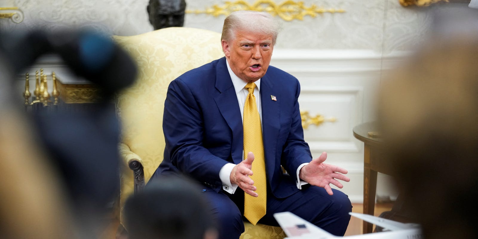 sunlorrie's tweet card. President Donald Trump is hopping on calls from the DNI to accuse former President Barack Obama of criminal activity after sharing a fake AI video.