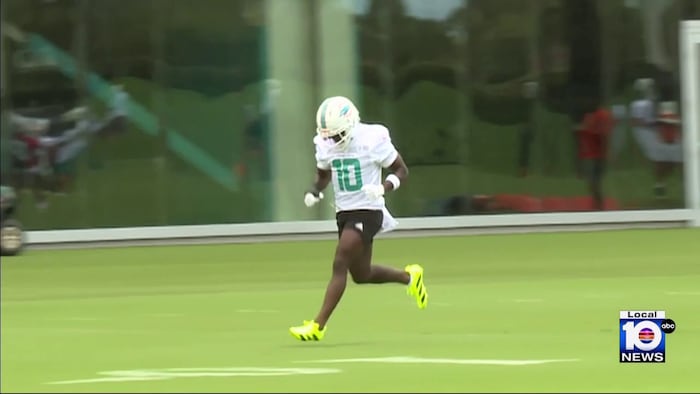 WPLGLocal10's tweet card. Miami Dolphins training camp kicked off Tuesday, bringing fans one step closer to football season and a closer look at a team entering 2025 with a retooled roster and renewed focus.