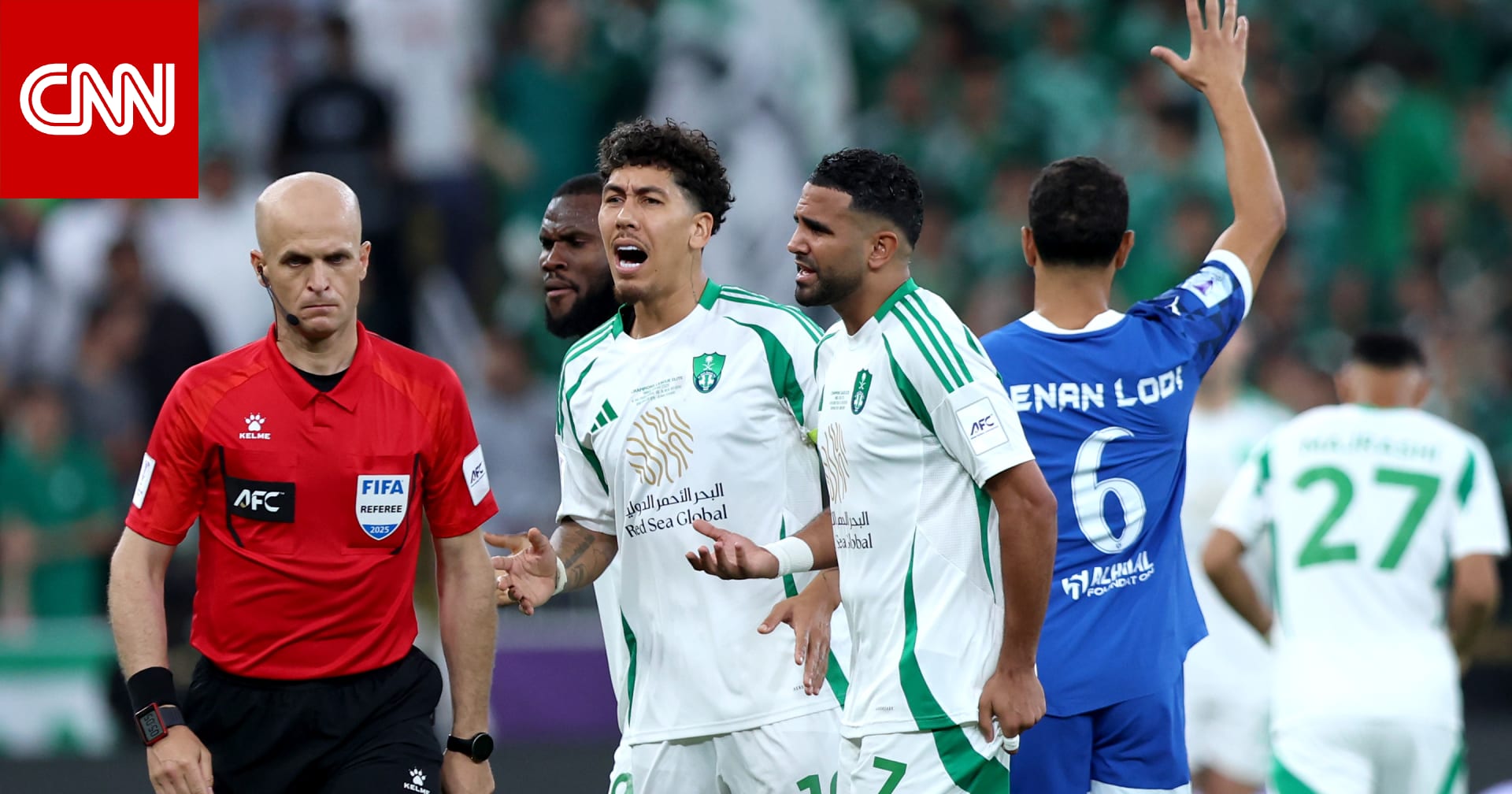 cnnarabic's tweet card. أعلنت لجنة المسابقات في الاتحاد السعودي لكرة القدم، الثلاثاء، مشاركة النادي الأهلي في مسابقة كأس السوبر السعودي لموسم 2026/2025.