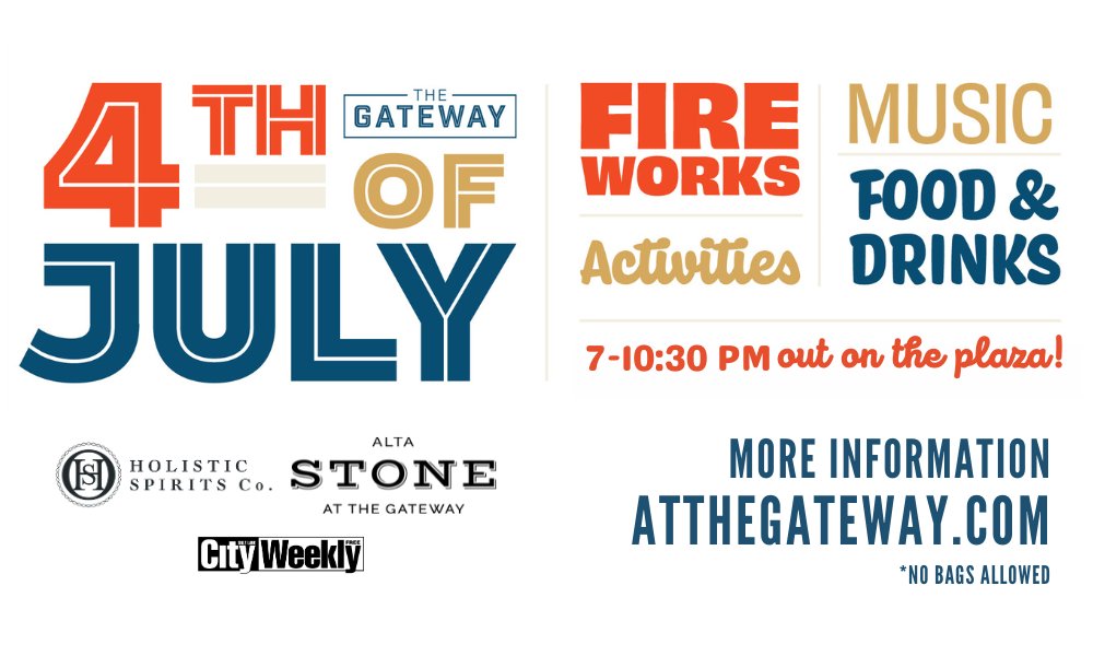 1007BOBFM's tweet card. Celebrate YOUR independence at The Gateway from 7-10:30 p.m. out on The Plaza. American classics will be available at all your favorite Gateway bars and restaurants. Two stages: Live Music from...