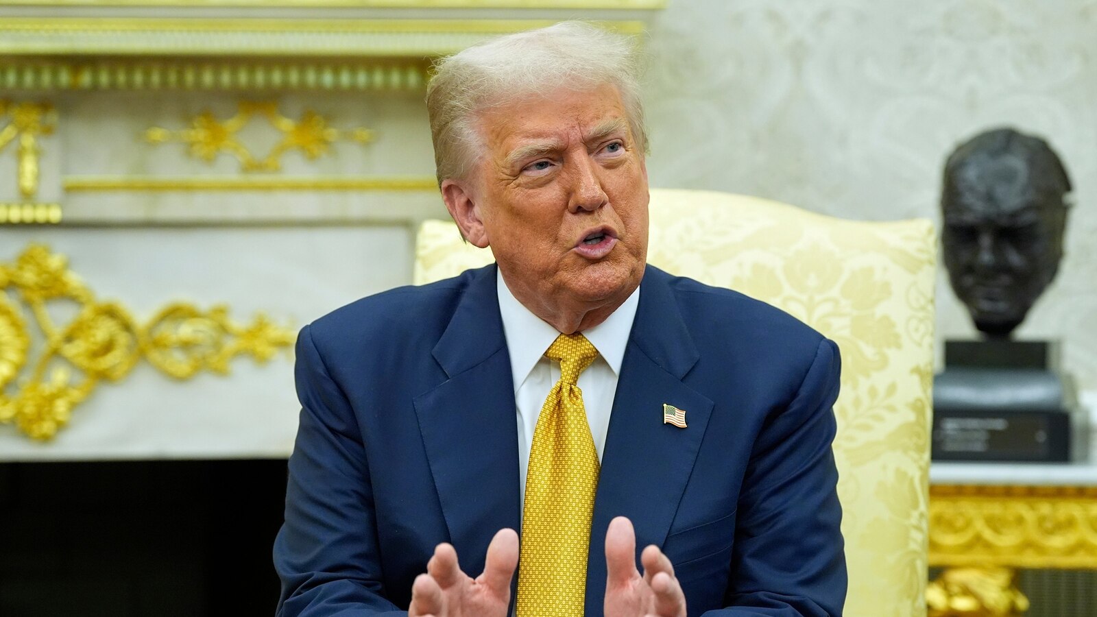 mrroy_e's tweet card. After President Trump posted an AI-generated fake video showing former President Barack Obama's arrest on social media, Trump accused the former president of "treason."