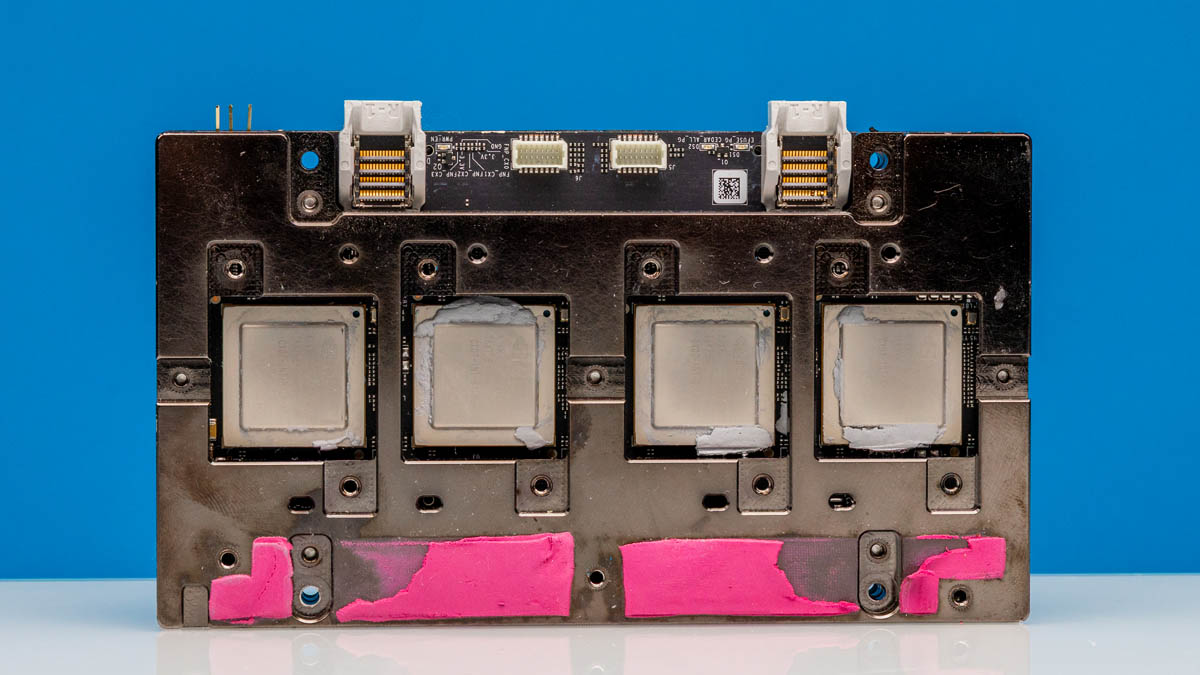 ServeTheHome's tweet card. We take a look at the NVIDIA Cedar module, combining four NVIDIA ConnectX-7 NICs onto one custom module capable of 1.6Tbps of throughput
