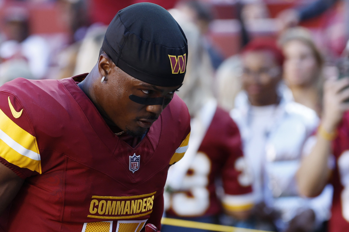 JoshTaylorFB's tweet card. The biggest storyline of the offseason for the Washington Commanders continues as All-Pro WR Terry McLaurin answers the question everyone was waiting for an