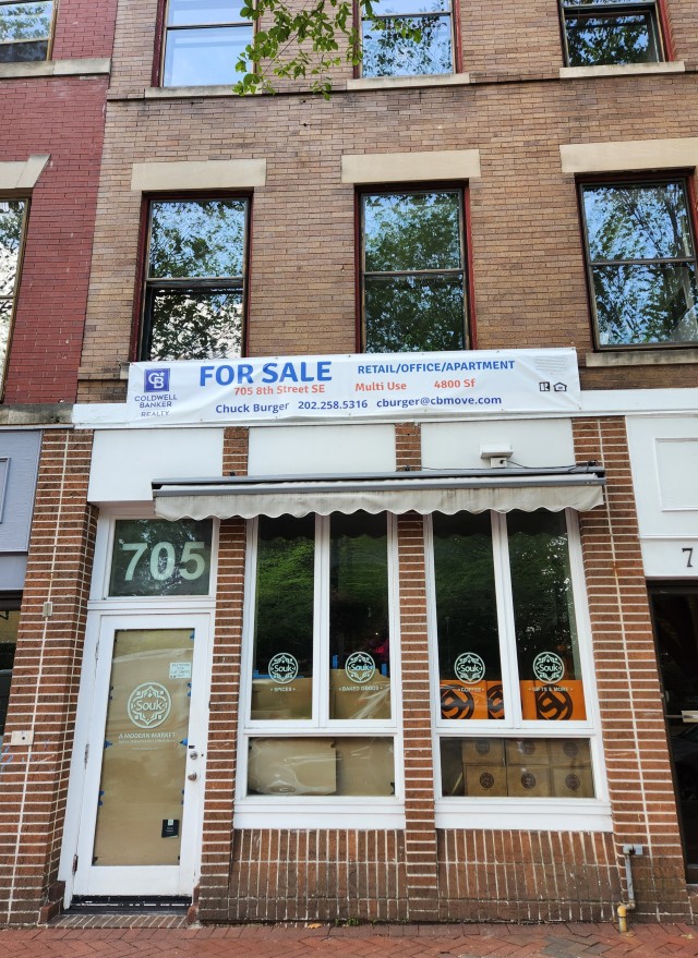 ljjanezich's tweet card. Souk Spices & Pastries at 705 8th Street, SE. Souk Closes on Barracks Row by Larry Janezich Posted July 22, 2025 Souk, the boutique bakery and patisserie which opened February 5, 2015, has clos…