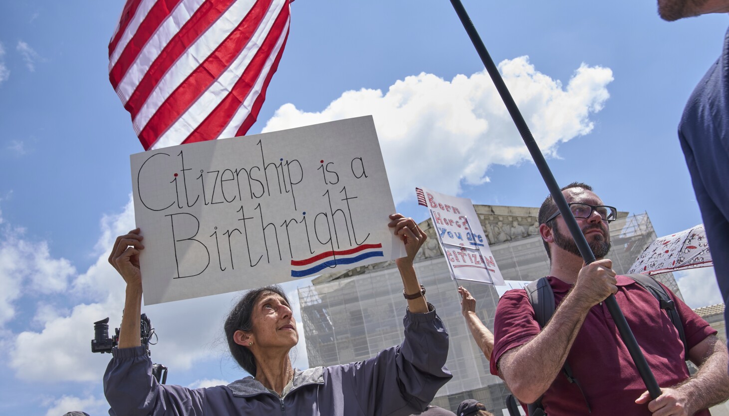 bmf_comms's tweet card. How could the Supreme Court’s forthcoming decision on birthright citizenship affect people without legal status in Illinois?