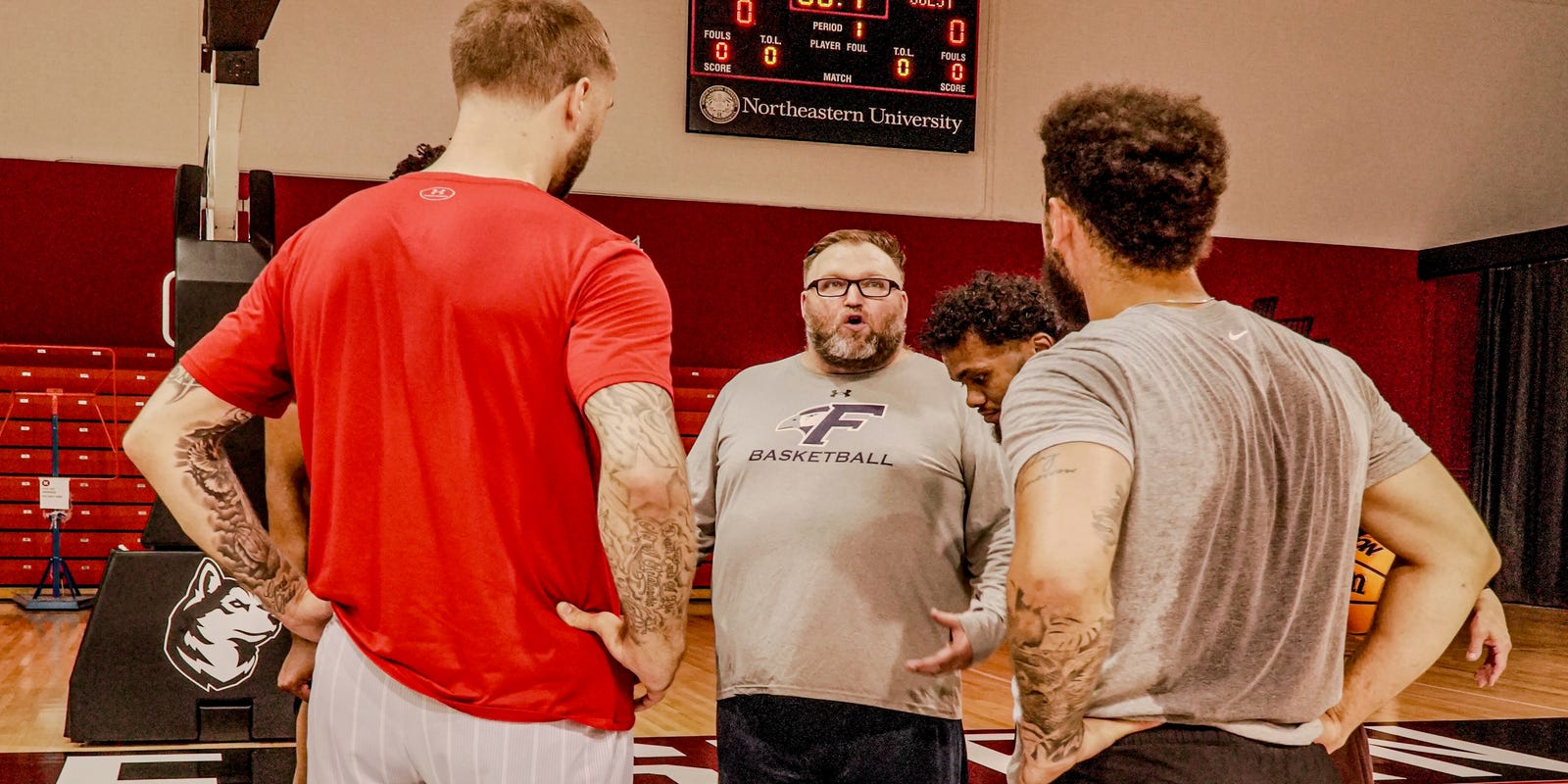 JenTolandTG's tweet card. Nipmuc grad Anthony Leonelli and WPI coach Chris Bartley will guide the Boston vs. Cancer team playing for a $1 million prize at The Basketball Tournament.