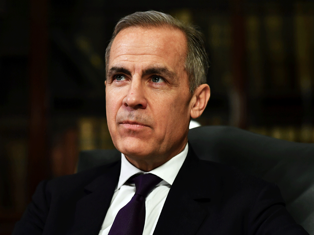 notthatjoe's tweet card. Peter Foster: Mark Carney, man of destiny, wants to revolutionize society. It won't be pleasant