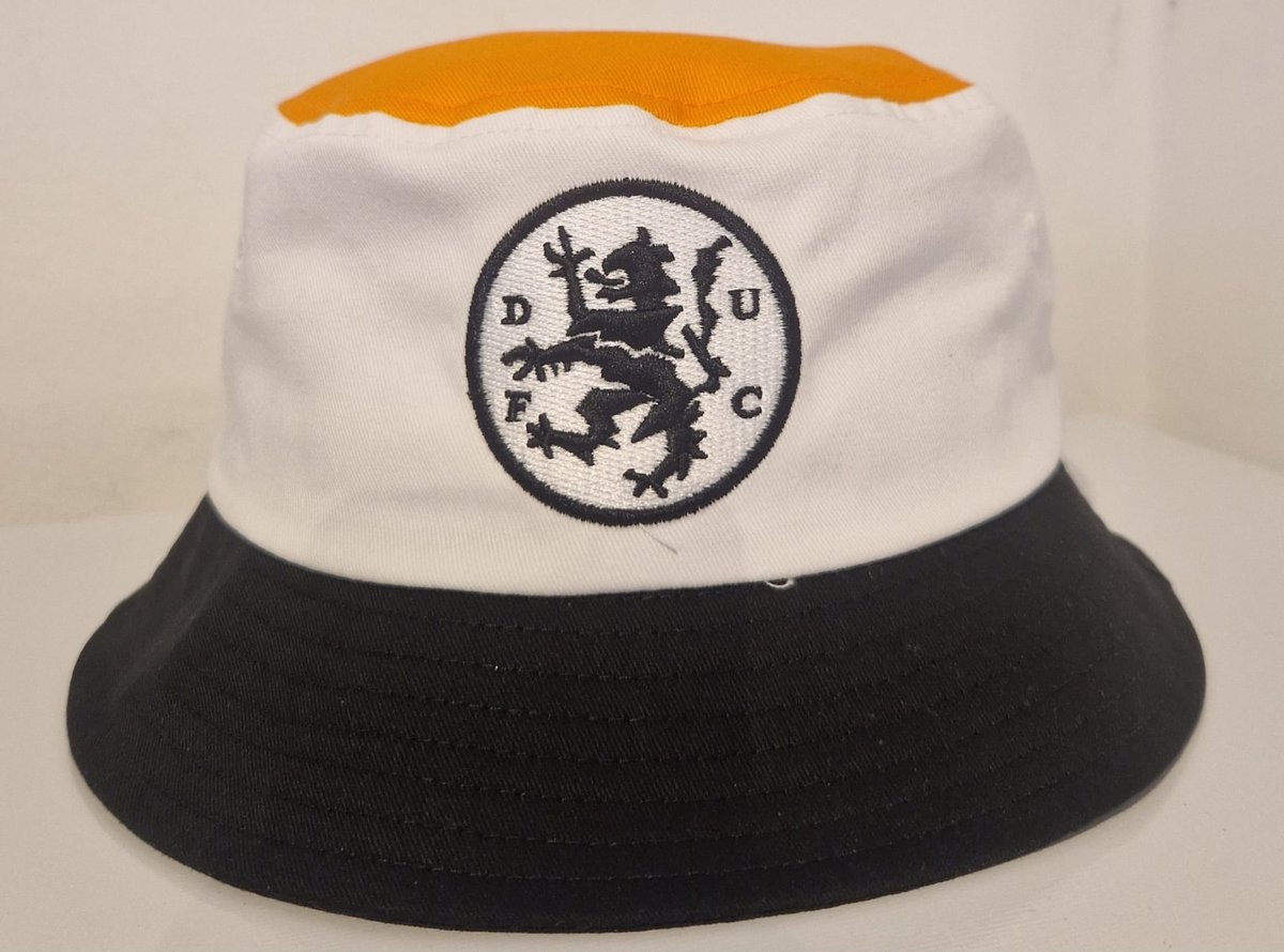 DisplaysDufc's tweet card. Bucket hat featuring 1 of the older club badges. Hats are available in 3 sizes. Small - 54cm (suitable for kids u10) Medium - 58cm Large - 60cm...