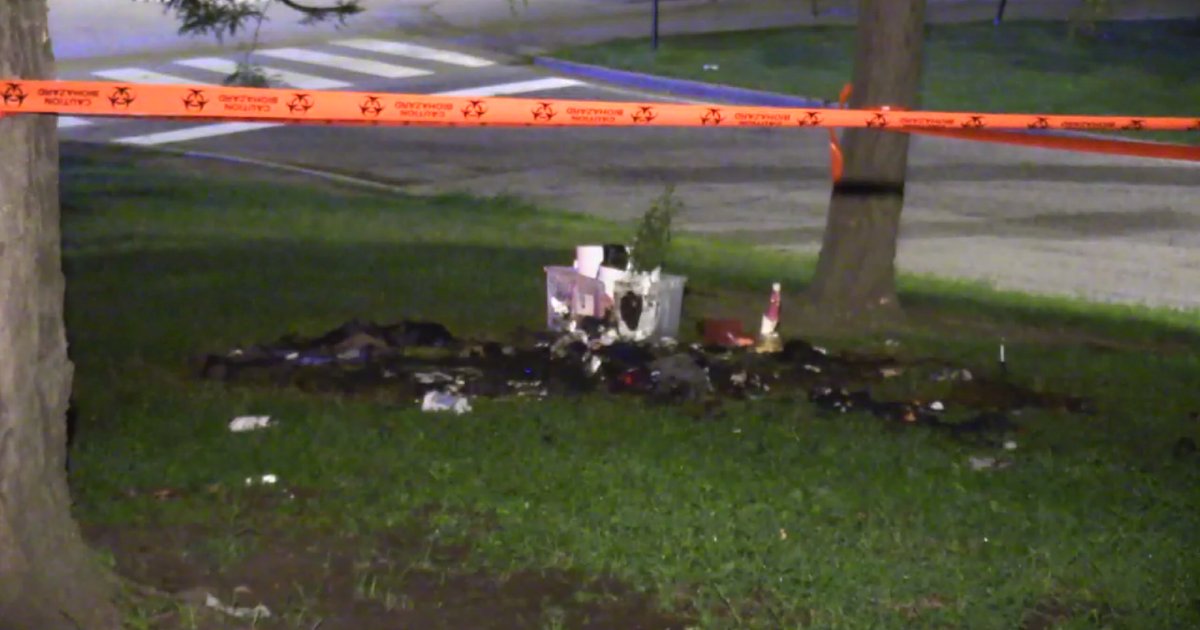 48hours's tweet card. A man is accused of setting another man's tent on fire in a homeless encampment alongside DuSable Lake Shore Drive in the Uptown neighborhood.