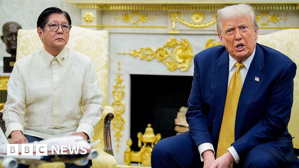 BBCWorld's tweet card. The new rate is higher than what Trump had threatened when he first unveiled sweeping global tariffs in April.