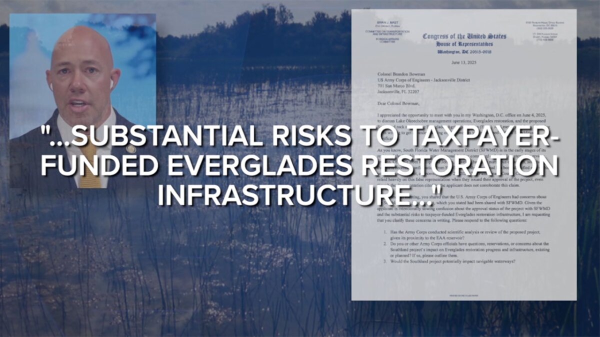 BrianMastFL's tweet card. A proposed limestone mine in southwestern Palm Beach County is receiving stiff opposition from a local U.S. congressman.